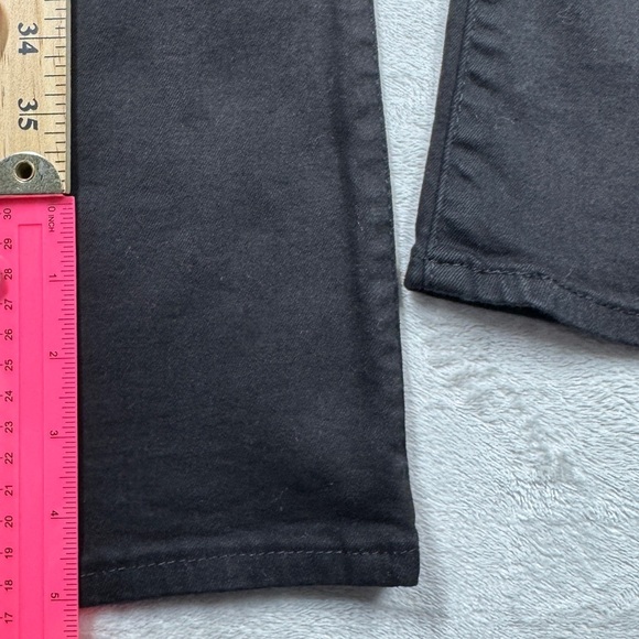 Levi’s Women’s 726 High Rise Black Cotton Blend Retro Flare Jeans Size 33 - Picture 8 of 16